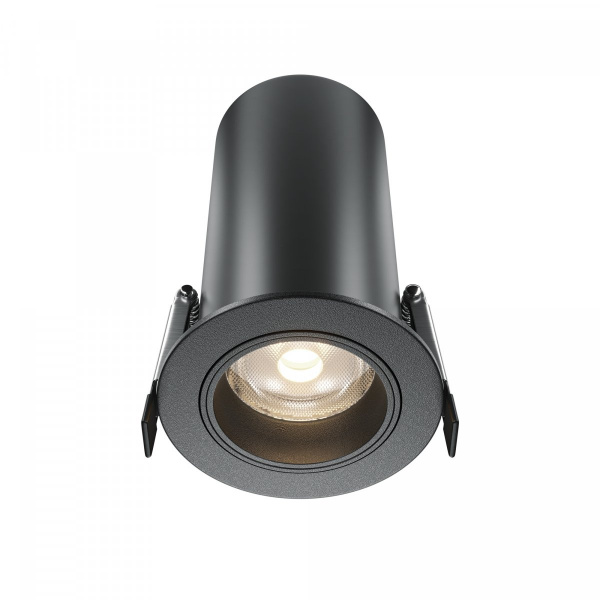 Встраиваемый светильник Maytoni Technical FOCUS LED DL125-L12-4K-B, черный