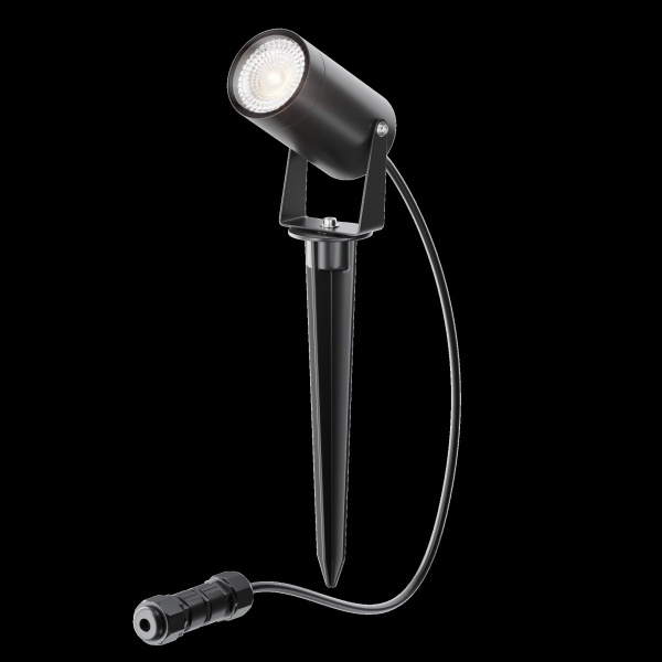 фото Ландшафтный светильник Maytoni Outdoor Scope O025FL-01B, черный