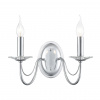 фото Металл/стекло, хром/прозрачный Бра E14 2*40W 220V INCANTO CLASSI, арт. 8034/2W