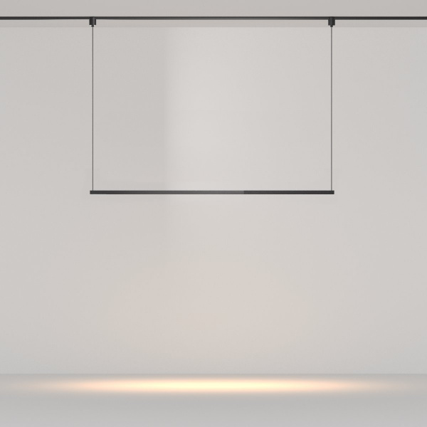 фото Трековый подвесной светильник Maytoni Technical Points TR169-1-52W3K-M-B, черный