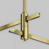 фото Крепление потолочное Среднее / Medium двойное 300мм Flarity латунь Maytoni Technical TRA158C-D1-BS