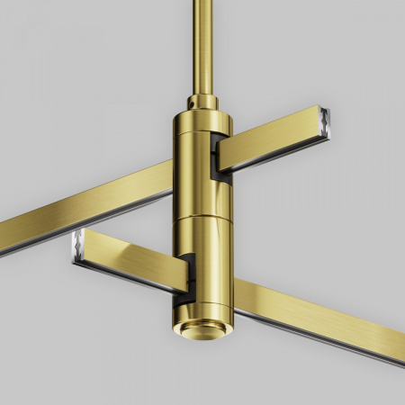 фото Крепление потолочное Среднее / Medium двойное 300мм Flarity латунь Maytoni Technical TRA158C-D1-BS