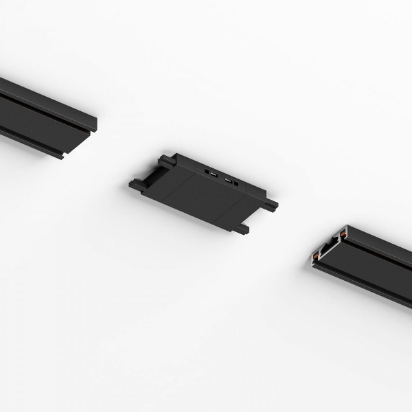 фото Коннектор для четырёхстороннего соединителя накладного шинопровода Flat Magnetic 85004/00