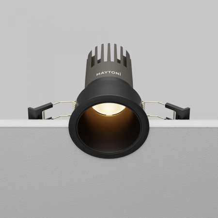 фото Встраиваемый светильник Maytoni Technical Dip DL116-10W-3K-B, черный