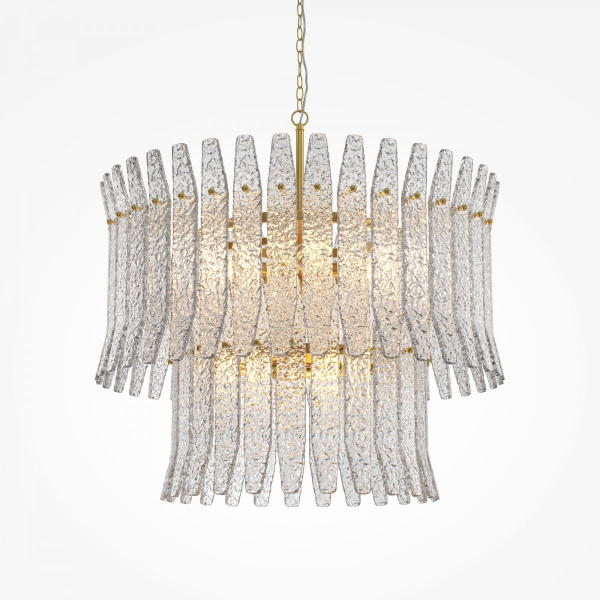 фото Подвесной светильник Maytoni Shiver MOD539PL-09MG, матовое золото