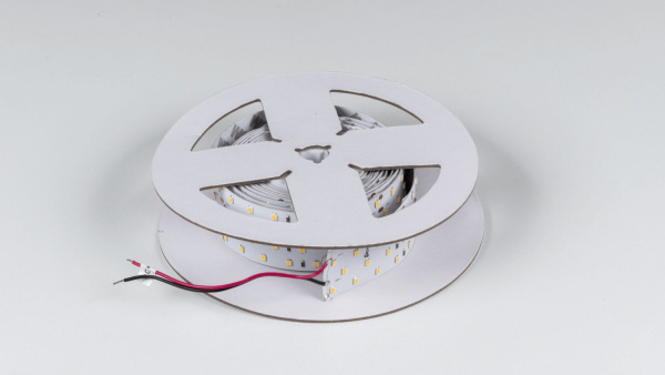 фото Лента светодиодная SWG 4x DSG 2835 WW 280L-V24-IP33, 3000 K, 700LED, 26W/m, 2500*36*2 mm, LUX, катушка 2.5 м