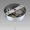 фото Хром/прозрачный металл/металл Подвес Е14 1*40W 220V ISHA COMFI, арт. 8102/1A