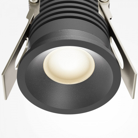 фото Встраиваемый светильник Maytoni Technical Mini DL059-7W3K-B, черный