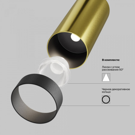 фото Встраиваемый светильник Maytoni Technical FOCUS LED C053CL-L12W2.7K-W-BS, черный