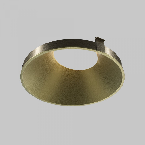фото Декоративная рамка-отражатель для светильников серии Образ / Wise Maytoni Technical Ring057-10-MG, матовое золото