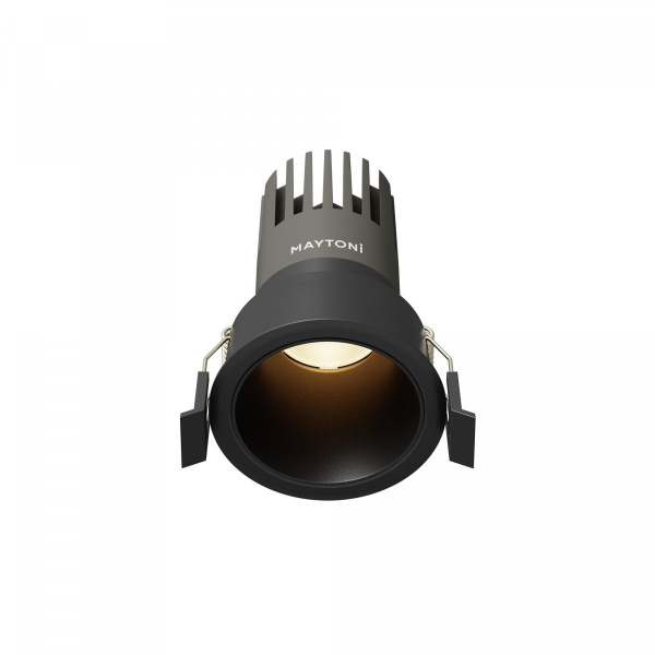 Встраиваемый светильник Maytoni Technical Dip DL116-10W-3K-B, черный