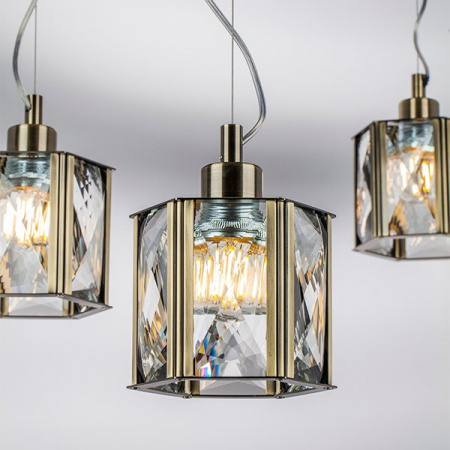 фото Подвес Limpio, бронза Lightstar 722013