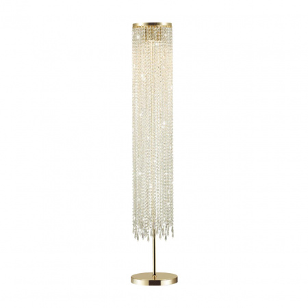 фото Золотой/прозрачный металл/хрусталь Торшер GU10 3*50W CHOKKA MODERN, арт. 5028/3F