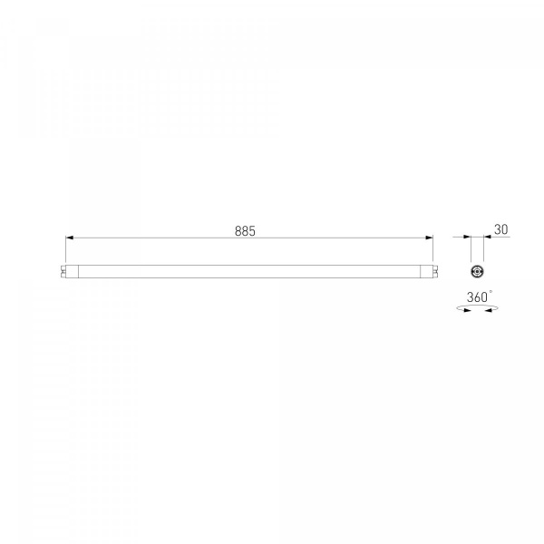 фото Module System Трековый светильник 18W 3000K (черный) 85175/01