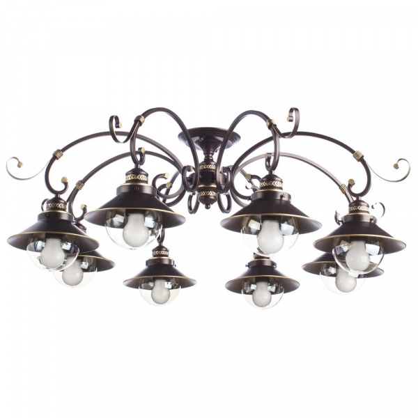 Потолочная люстра Arte Lamp GRAZIOSO A4577PL-8CK