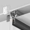 фото Профиль для монтажа Exility в натяжной ПВХ потолок, 2м Maytoni Technical TRA034MP-212S, серебро