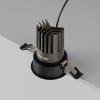 фото Встраиваемый светильник Maytoni Technical Dip DL117-15W-2.7K-B, черный