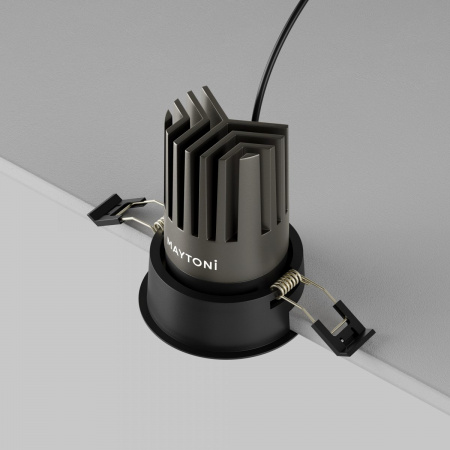 фото Встраиваемый светильник Maytoni Technical Dip DL117-15W-2.7K-B, черный