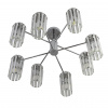 фото Хром/прозрачный, металл/хрусталь Люстра подвесная E14 8*40W 220V FAVLA CLASSI, арт. 8348/8C