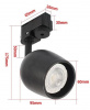 фото Светильник трековый  220V GU-10  (TR1306) цвет: белый