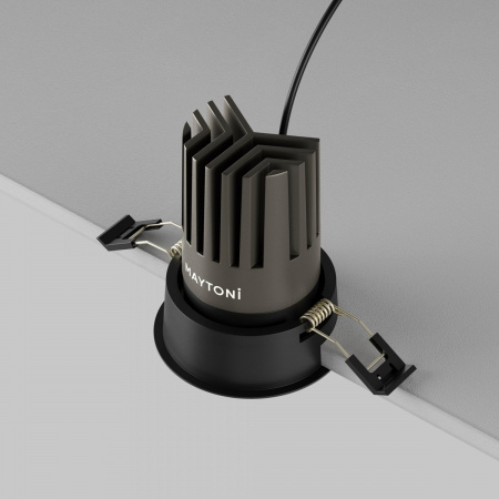 фото Встраиваемый светильник Maytoni Technical Dip DL117-15W-3K-B, черный