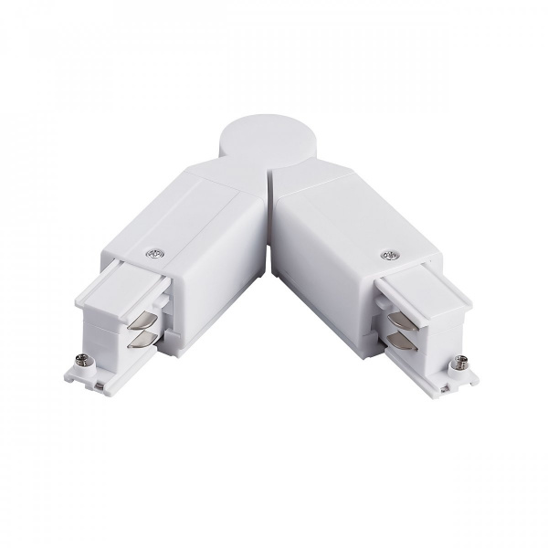 Соединение с меняющимся углом к треку 5040xx-(F)/(R) Quattro, белый Lightstar 504156-FRPI