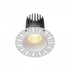 Встраиваемый светильник Maytoni Technical Dip DL121-15W-2.7K-TRS-W, белый