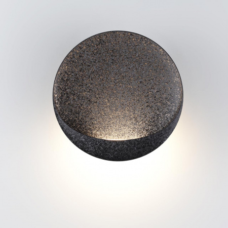 фото Настенный светильник черный ice crack/акрил IP44 LED 7W 231Лм 3000K CRI > 90 VELA HIGHTECH, арт. 7003/7WL