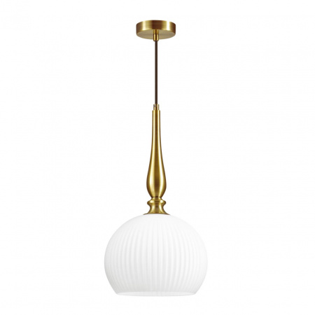 фото Белый/бронзовый Подвес E27 60W RUNGA PENDANT, арт. 4766/1