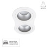 Точечный встраиваемый светильник Arte Lamp ALKES A2161PL-2WH