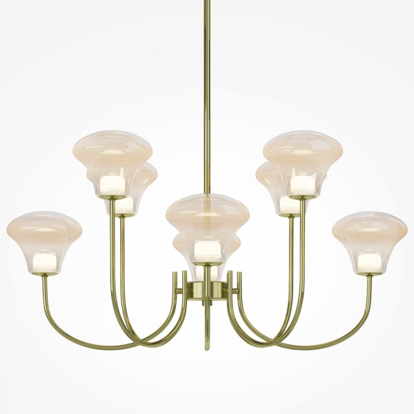 фото Подвесной светильник Maytoni Dynasty MOD402PL-L30BS3K, латунь