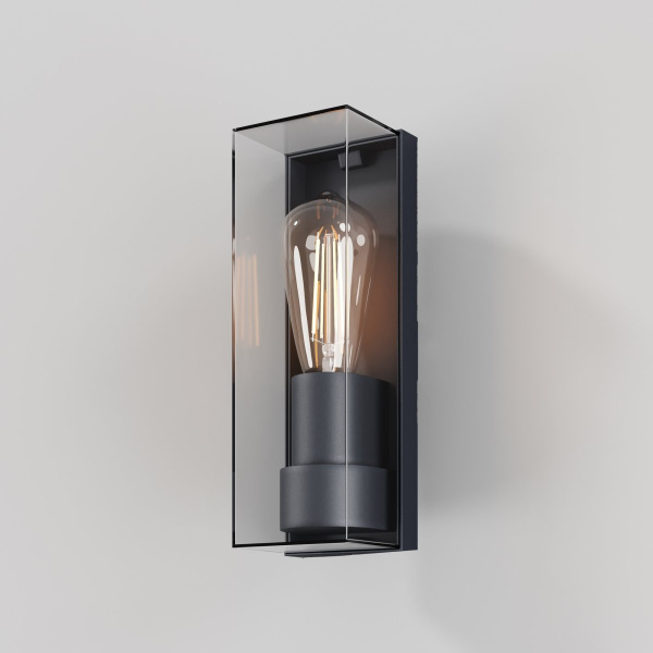 фото Уличный настенный светильник Maytoni Outdoor Conf O450WL-01GF, графит