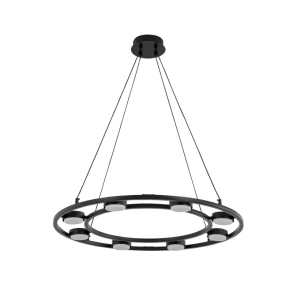 Черный, металл Люстра подвесная LED GX53 8*7W 220V TORINA MODERNI, арт. 8340/8