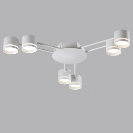 фото Белый, металл Люстра потолочная LED GX53 6*12W 220V GARETA COMFI, арт. 8235/6C