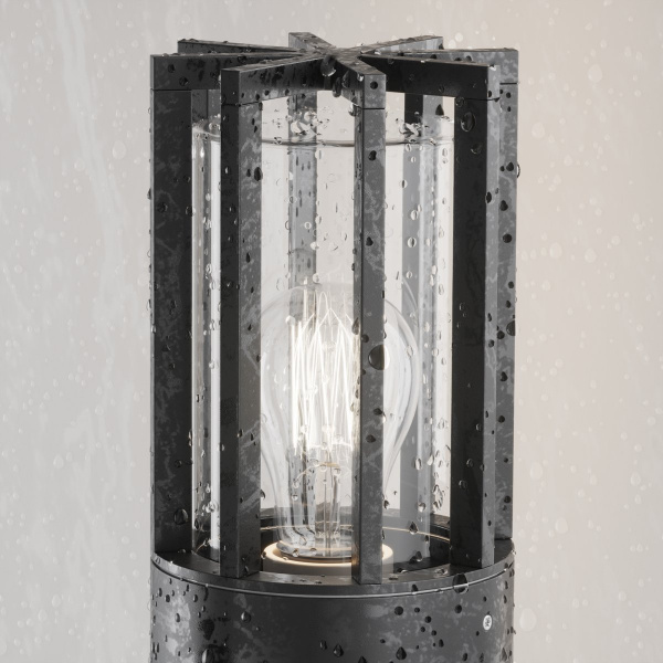 фото Уличный настенный светильник Maytoni Outdoor Barrel O453WL-01GF, графит