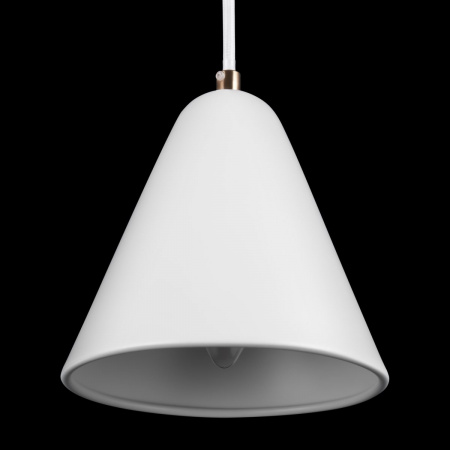 фото Подвесной светильник Freya Falke Market FR8001PL-01WG, белый с золотом