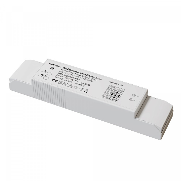 Источник питания TRIAC 38-50Вт IP20 Maytoni PSL-TR40-950-1200mA, белый