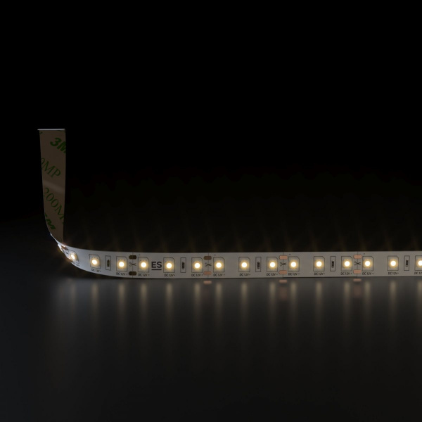 Светодиодная лента 12 В 14,4 Вт/м 60 Led/м 5050 IP20, теплый белый 3300К, 5 м