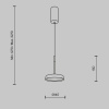 фото Подвесной светильник Maytoni El MOD041PL-L15G3K, черный