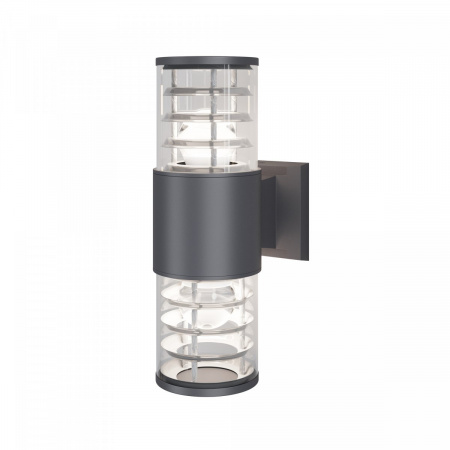фото Уличный настенный светильник Maytoni Outdoor Bronx O576WL-02GR, серый