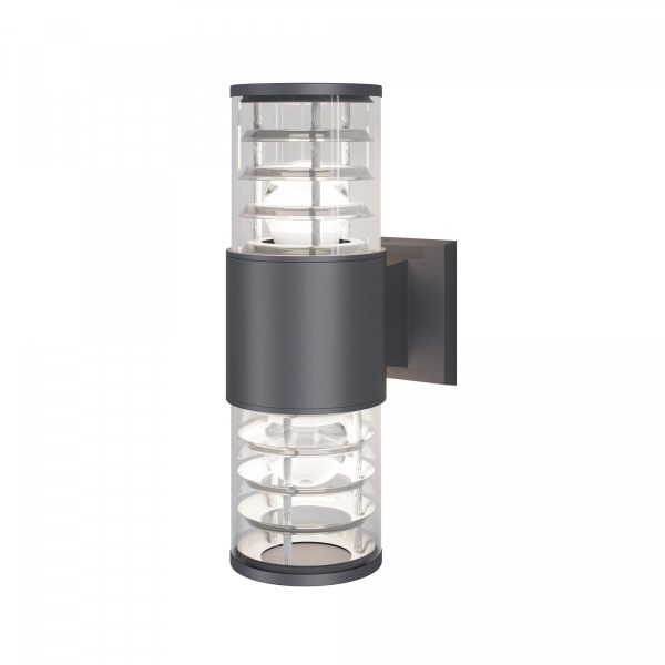 фото Уличный настенный светильник Maytoni Outdoor Bronx O576WL-02GR, серый