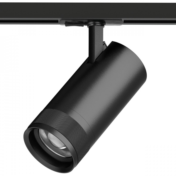 фото Светильник для треков BARRA 30W 2100LM 20-55G с тонким адаптером Canno Pro, черный Lightstar C4307SS