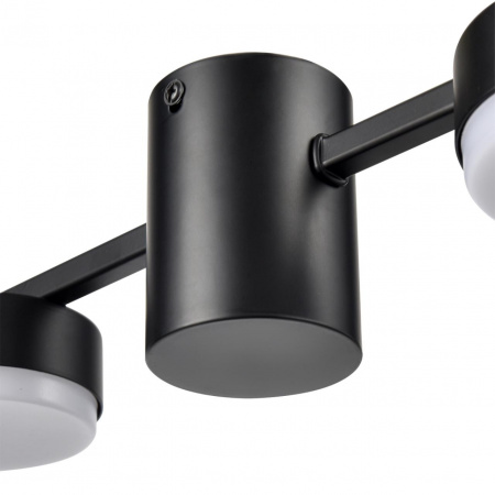 фото Черный, металл Люстра потолочная LED GX53 8*7W 220V SANATA COMFI, арт. 8187/8C