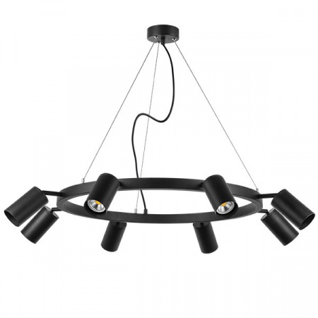 фото Люстра подвесная Rullo, черный Lightstar LR018378