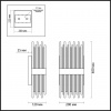 фото Бронзовый/стекло/прозрачный Бра G9 4*33W 220V FOCCO HALL, арт. 4722/4W