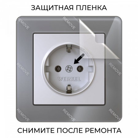 фото Рамка из акрила на 1 пост Acrylic графит W0012704