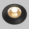 фото Встраиваемый светильник Maytoni Technical Round DL058-12W2.7K-TRS-B, черный