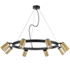 фото Люстра подвесная Rullo, черный Lightstar LR018408