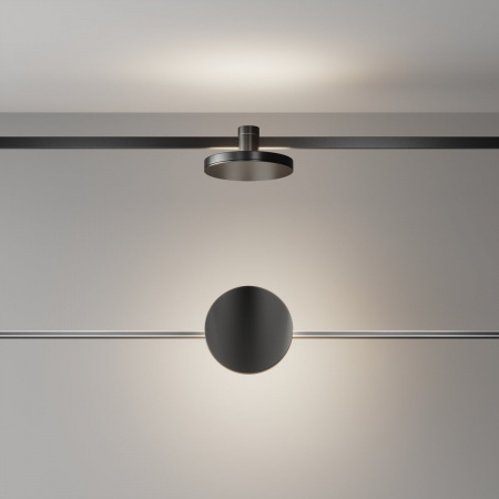 фото Трековый светильник Maytoni Technical Plato TR152-1-7W4K-B, черный