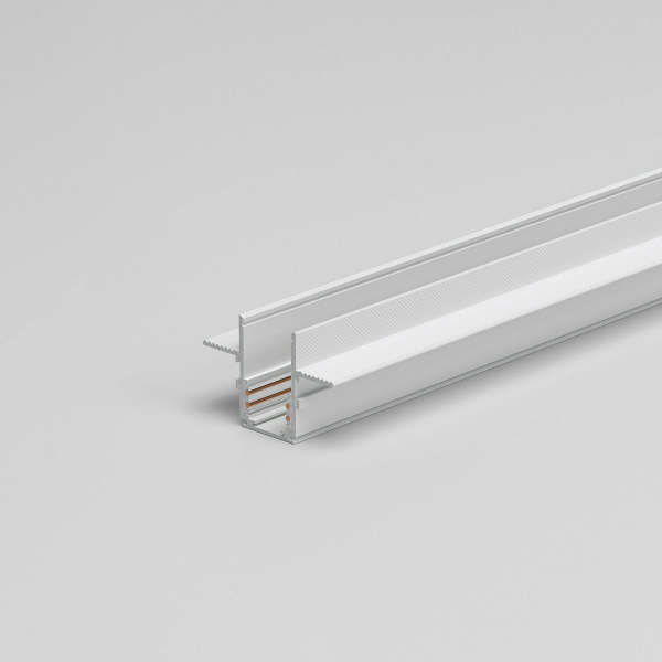 фото Slim Magnetic Шинопровод встраиваемый под ГКЛ 12,5мм (белый) (2м) 85207/00
